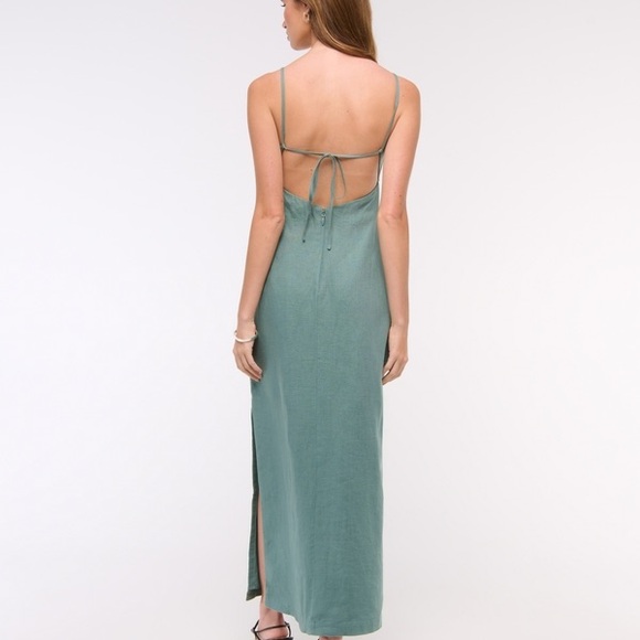 Abercrombie & Fitch Seafoam Midi Dress Sundress - Picture 5 of 12